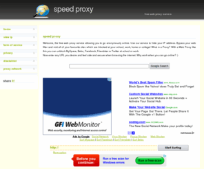 socialnetworkunblocker.info: Speed Proxy
web anonymous, web proxy