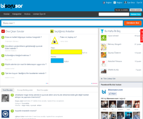 1sorusor.com: Soru sor, cevap ver, bilgeliğini konuştur, puan kazan - Bisorusor.com
Bisorusor, insanların birbirlerine yardımcı oldukları sosyal paylaşım platformudur.