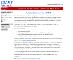 taximetre-retroviseur.com: HALE electronic GmbH
HALE microtax-05