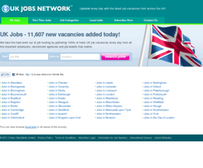 ukjobreport.com: UK Jobs
We take the hard work out of job hunting by gathering 1000s of fresh UK job vacancies every day from all the important employers, recruitment agencies and job boards that matter.