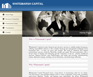 whitemarshcap.net: Home Page
Home Page