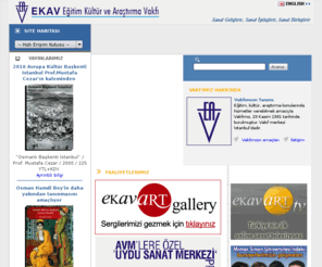 ekav.org: Eğitim Kültür Araştırma Vakfı
