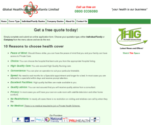 globalhealthcareinsurance.com: Home
Global Healthcare Consultants Ltd. can provide cover to meet all your requirements, competitive rates with top insurance providers, with an unparalleled after sales service.