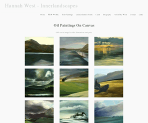 hannahwest.co.uk: hannah west innerlandscapes paintings and prints home page
paintings, hannah west paintings, hannah west