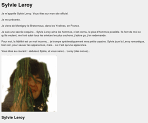 sylvie-leroy.com: Sylvie Leroy
Le site Internet de Sylvie Leroy