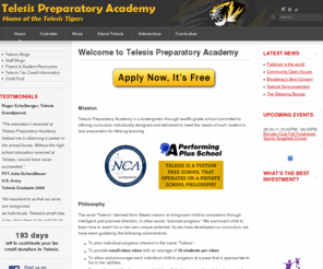 telesisacademy.org: Telesis Preparatory Academy
Telesis - Telesis Preparatory Academy is a kindergarten through twelfth grade school committed to offering curriculum individually designed and delivered to meet the needs of each student in real preparation for lifelong learning.