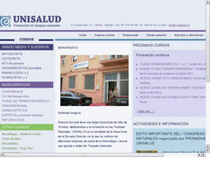 cursosdemasaje.net: Unisalud
Esta nueva instituci