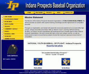 indianaprospects.org: Indiana Prospects
Indiana Prospects Organization
