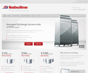 asapwebhost.com: Sabuline Web Hosting and Managed Backups
Sabuline Web Hosting and Managed Backups for Businesses, Large Corporations, and Individuals