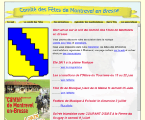 cdf-montrevelenbresse.net: Comité des fêtes - Montrevel en bresse
annonces et présentations des manifestations de montrevel en bresse