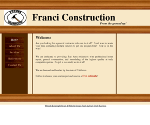 franciconstruction.com: Services
Handyman Trade Service