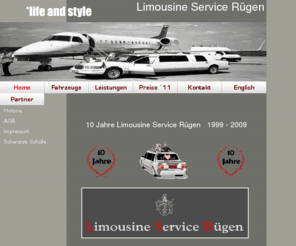 ostseelimo.de: Home - Limousine Service Rügen
Limousine Service Rügen - Exklusive Ausstattung, neuster Stand der Technik, sowie Lizenz für Fahrer und Fahrzeug garantieren ein hohes Maß an Komfort und Sicherheit.