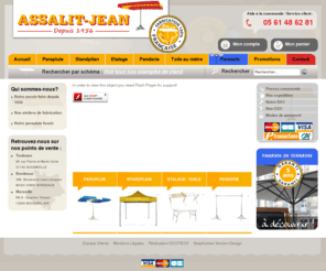 parasolforain.com: Boutique en ligne de matériel forain - ASSALIT JEAN - Matériel Forain ASSALIT-JEAN
La référence du matériel forain depuis 1953. Boutique en ligne.