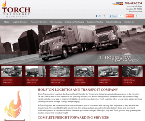 torchtransport.com: Houston Logistics. Transport Company Houston, TX
Houston Logistics and Transport Company. Torch Logistics and Transport provides complete freight forwarding services to Houston, TX.