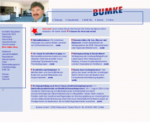 bumke-gmbh.de: Bumke GmbH - Heizungs-, Sanitär- und Rohrleitungsbau
Bumke GmbH - Heizungs-, SanitÃ¤r- und Rohrleitungsbau