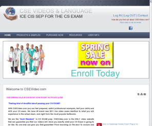 csevideo.com: Homepage
CSEVideo.com - CS Exam Help, Preparation, Tips, Guide, Easy to Memorize, Video and Audio