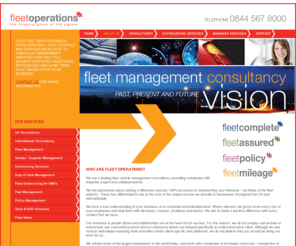 fleetpeople.com: Fleet Operations.
Fleet Operations, fleet vehicle management, fleet services