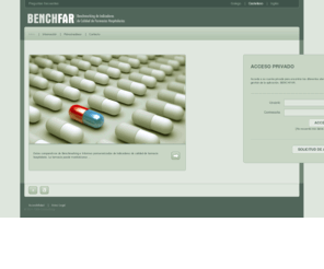 benchfar.com: Benchfar, benchmarking de indicadores de calidad de farmacia hospitalaria
Herramienta de benchmarking en farmacias hospitalarias creado por FBA Consulting.