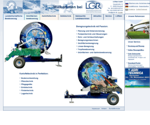 lgrain.de: LGRain - Bewässerung,Beregnung,Beregnungsmaschine,Pumpe,Wasserzähler,Landwirtschaft,Grünflächen,Kartoffeltechnik,Kartoffelroder,Gülletechnik,Norddeutschland,Uelzen,Celle,Dannenberg,Salzwedel,Lüneburg,Winsen,Soltau
