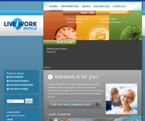 liveworkworld.com: Live/work is for you! | Live/Work World
Live/work properties for sale in the USA plus information on live/working.