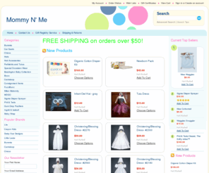 mommynmestore.com: Mommy N' Me
Your Infant, Childrens' and Maternity Source