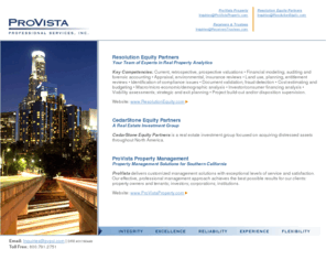 pvpsi.com: ProVista Professional Services - Property Management, Receivers & Trustees, Resolution Equity Partners
