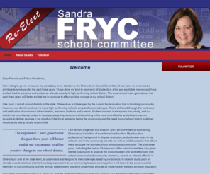 sandrafryc.com: Sandra Fryc for Shrewsbury School Committee
