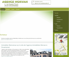 agence-morvan.com: Agence Morvan - L'immobilier à Douarnenez
Agence Morvan, spécialiste de l'immobilier sur Douarnenez et ses environs.