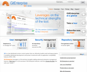 enterprisegit.com: GIT Enterprise - Home Page
Git Enterprise - The version control system for the Enterprise