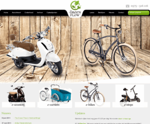 thegreenflow.com: Grafische vormgeving en communicatie - Helderblauwe-scooters, e-carriers, e-bikes en e-steps - The Green Flow
The Green Flow is een speciaalzaak in Zutphen met een uitgebreid assortiment elektrische scooters, elektrische fietsen, elektrische bakfietsen en zelfs elektrische steps! Kom langs of maak een afspraak voor een proefrit!