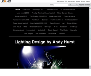 ahlightingdesign.net: Lighting design by Andy Hurst
ahlightingdesign.net has been registered by UK2.net, #1 for domain names, website hosting, reseller hosting and dedicated servers