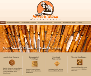 frederickwilbur-woodcarver.com: Experience Traditional Decorative Wood Carving
Frederick Wilbur Woodcarver - Experienced Wood Carver. Architectural Wood Carving, Ecclesiastical Furnishings, Capitals. Located in Central Virginia, Charlottesville VA.