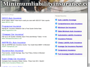 minimumliabilityinsurance.com: Minimum Liability Insurance | Liability Insurance | High Liability Insurance | Liability Insurance Coverage | Auto Insurance |
Minimum Liability Insurance, Liability Insurance, Automobile Liability Insurance, Liability Insurance Coverage, Auto Insurance