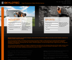 skylotec-industry.com: SKYLOTEC | Schutzausrüstung zur Absturzsicherung in Industrie und Sport
SKYLOTEC produziert persönliche Schutzausrüstung gegen Absturz (PSA) und Absturzsicherungssysteme für die Industrie sowie Klettergurte und Kletterzubehör für den Klettersport.