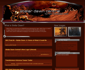 stellardawnbot.com: Stellar Dawn Central - The Original Stellar Dawn Fan Site (formerly MechScape World)
Stellar Dawn Central (formerly MechScape World) is the original Stellar Dawn fansite with news, info, gallery and forums. We cover all things Jagex.