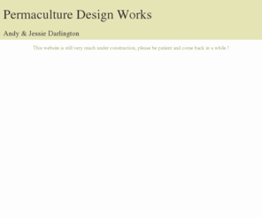 permaculturedesignworks.com: Permaculture Design Works :: MODx Revolution
