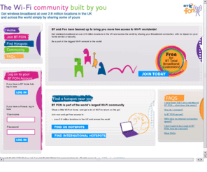 btfon.com: BT | FON
The worlds largest WiFi Community