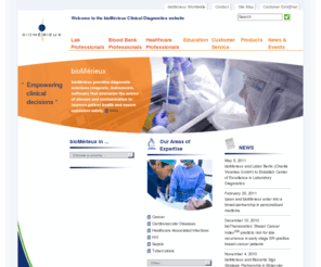 healthcare-associated-infections.com: bioMérieux Clinical Diagnostics
bioMérieux, specialized in the in vitro diagnostics sector, designs, develops, produces and markets diagnosis systems for medical or industrial applications