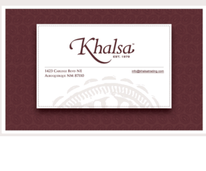 khalsatrading.com: Khalsa Trading - khalsatrading.com
