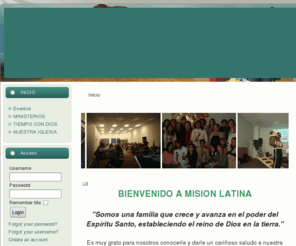 misionlatinava.org: CENFOL Misión Latina, VA
CENFOL “Misión Latina” Un lugar para conocer y disfrutar de Dios, Centros de Formación y Liderazgo Cristiano, Fairfax, Virginia, USA, Estados Unidos.