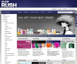 shoprush.net: Shop Rush | Professional hair care products from GHD, Kerastase,Tigi, KMS
ShopRush offer discounted, salon hair products from brands such as ghd, Kerastase, Fudge, Tigi, KMS, Alterna, American Crew, Redken and Paul Mitchell. Buy shampoos, conditioners, hair treatments and styling products from ShopRush today!