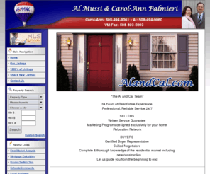 alandcal.com: Carol-Ann Palmieri & Al Mussi - KELLER WILLIAMS REALTY
Find 1,000s of listings in Franklin MA and surrounding towns.