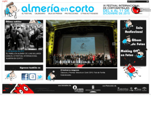 almeriaencorto.com: Almería en corto
IX Festival Internacional de Cortometrajes. Del 6 al 11 de diciembre de 2010.