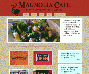 cafemagnolia.com: Magnolia Cafe | Everybody Knows - Everybody Goes
Everybody Knows - Everybody Goes