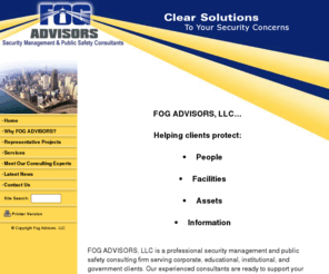 fogadvisors.com: FOG ADVISORS Security Management and Public Safety Consultants
Security Management Consultants