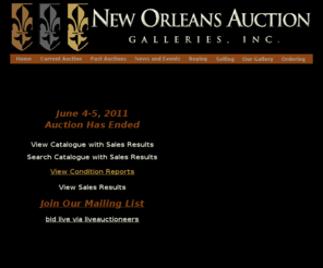 neworleansauction.com: New Orleans Auction - Home
