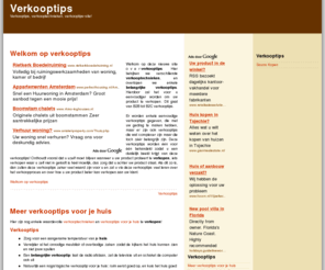 verkooptips.net: Verkooptips
Welkom op deze nieuwe site over verkooptips. Hier bekijken we verschillende verkooptechnieken, en overlopen we enkele belangrijke verkooptips.