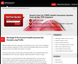 healthinsurancetx.net: Health Insurance Quotes In All US States Including Health Insurance Texas TX
Health Insurance Quotes In All US States Including Health Insurance Texas TX