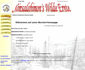 wilde-ernte.com: Simsalabimon's Wilde Ernte / Morcheln und mehr
