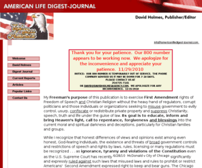 americanlifedigest-journal.com: Welcome
Welcome